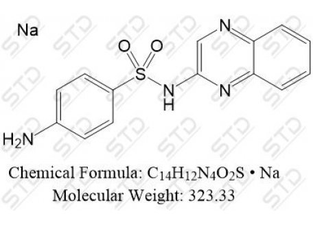 磺胺二甲嘧啶杂质13 钠盐 967-80-6 C14H12N4O2S • Na