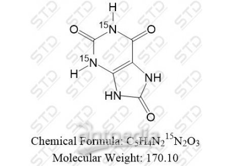 尿酸-15N2 62948-75-8 C5H4N215N2O3