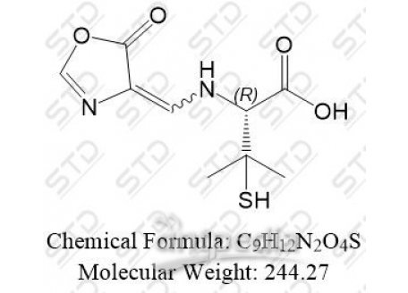 乙酰半胱氨酸杂质146 10250-99-4 C9H12N2O4S