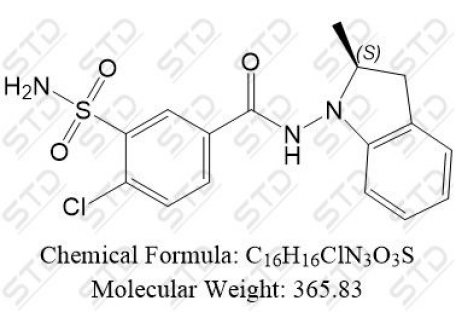 吲达帕胺杂质25 77083-53-5 C16H16ClN3O3S