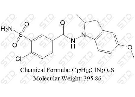 吲达帕胺杂质32 1391053-97-6 C17H18ClN3O4S