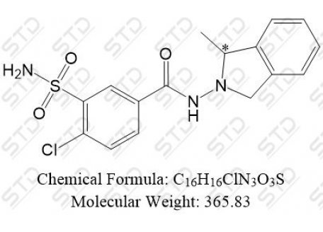 吲达帕胺杂质42 75820-08-5 C16H16ClN3O3S