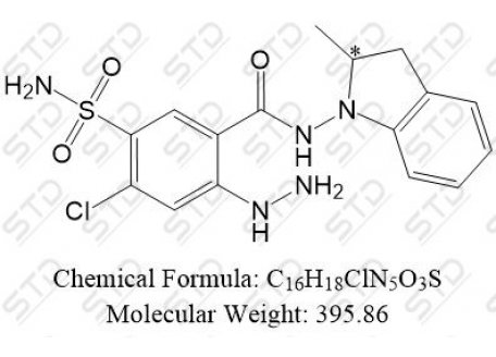 吲达帕胺杂质44 87445-57-6 C16H18ClN5O3S