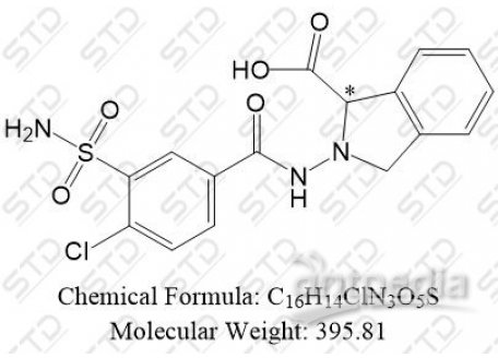 吲达帕胺杂质54 77856-16-7 C16H14ClN3O5S
