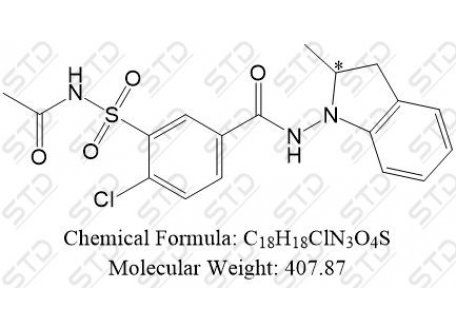 吲达帕胺杂质63 1353157-18-2 C18H18ClN3O4S