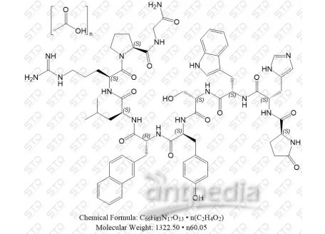 那法瑞林  醋酸盐 76932-56-4 C66H83N17O13 • n(C2H4O2)