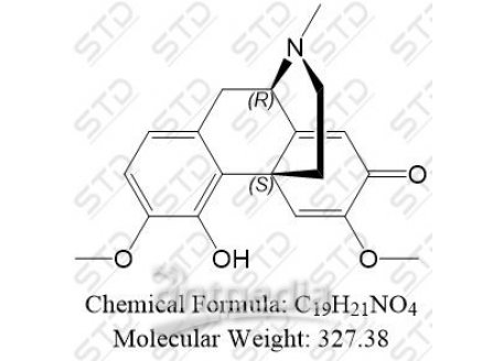 盐酸乙基吗啡杂质5 1936-18-1 C19H21NO4