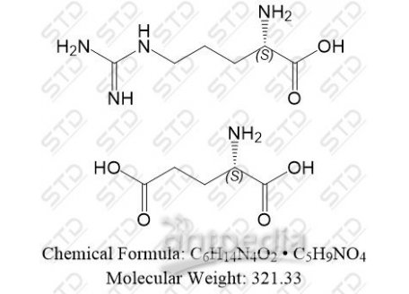 精氨酸杂质29 4320-30-3 C6H14N4O2 • C5H9NO4