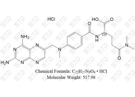 甲氨蝶呤杂质14 盐酸盐 71074-44-7(free base) C22H27N9O4 • HCl