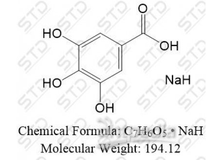 没食子酸 钠盐 2053-21-6 C7H6O5 • NaH