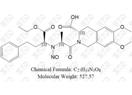 莫西普利杂质17 (N0-亚硝基莫西普利) 1026879-47-9 C27H33N3O8