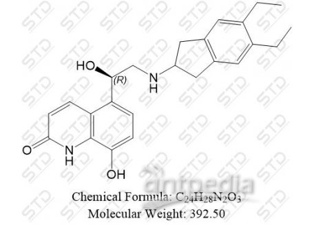 马来酸茚达特罗 单体 312753-06-3 C24H28N2O3