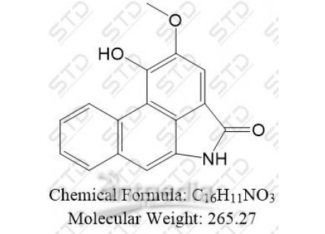 马兜铃酸杂质10 (马兜铃内酰胺 FI) 112501-42-5 C16H11NO3