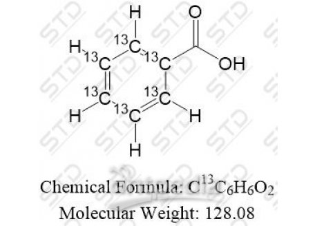 苯甲酸-13C6 125945-98-4 C13C6H6O2