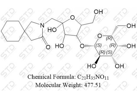 加巴喷丁杂质31 1990449-64-3 C21H35NO11
