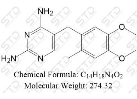 甲氧苄啶杂质62 6981-18-6 C14H18N4O2