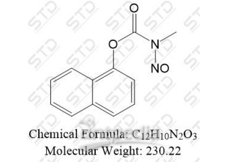 甲萘威杂质19 (N-亚硝基甲萘威) 7090-25-7 C12H10N2O3