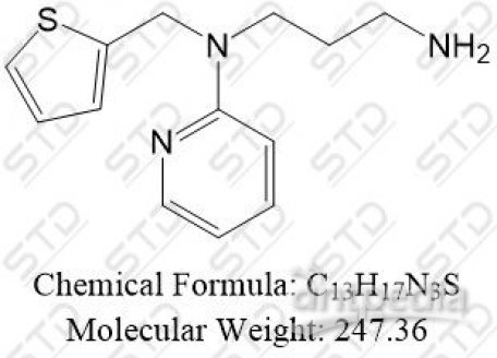 美沙吡林杂质5 93661-39-3 C13H17N3S