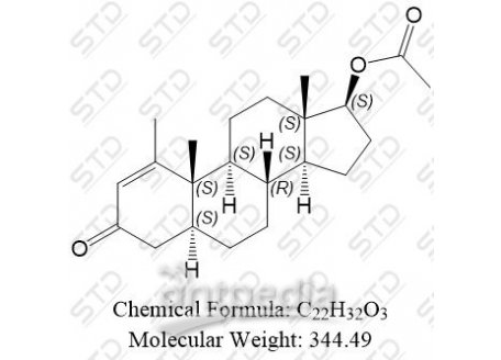 醋酸美替诺龙 434-05-9 C22H32O3