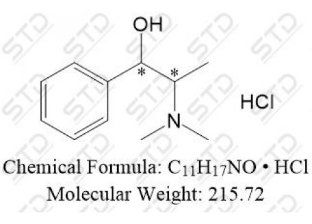麻黄碱杂质16 18760-80-0 C11H17NO • HCl