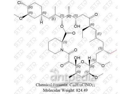 吡美莫司杂质20 375793-90-1 C44H70ClNO11