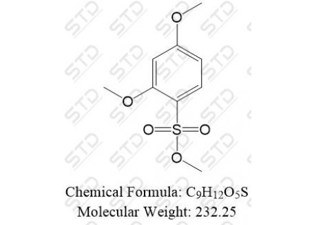 聚甲酚磺醛杂质35 6618-77-5 C9H12O5S