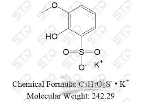 聚甲酚磺醛杂质36 859188-04-8 C7H7O5S- • K+
