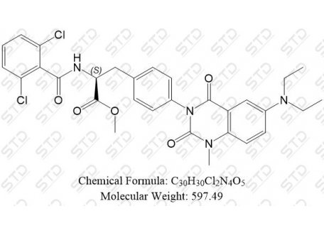 甲基卡泰司特杂质11 401905-63-3 C30H30Cl2N4O5