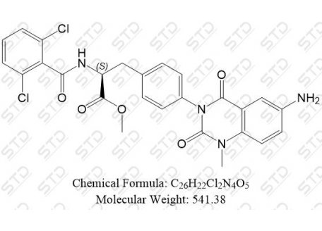 甲基卡泰司特杂质19 401905-71-3 C26H22Cl2N4O5