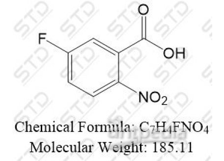 甲基卡泰司特杂质4 320-98-9 C7H4FNO4