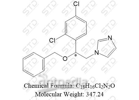 咪康唑杂质8 单体(咪康唑EP杂质H) 181931-30-6 C18H16Cl2N2O