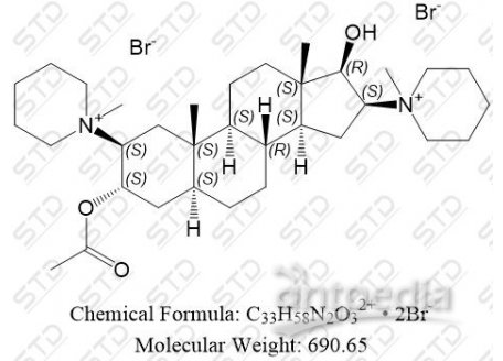 泮库溴铵杂质5 27115-86-2 C33H58N2O32+ • 2Br-
