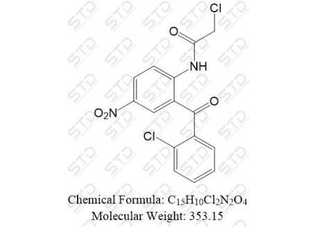 氯安定杂质5 180854-85-7 C15H10Cl2N2O4