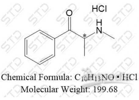 *卡西酮杂质2 盐酸盐 (甲卡西酮 盐酸盐) 49656-78-2 C10H13NO • HCl