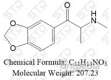*卡西酮杂质7 (3,4-亚甲二氧基甲卡西酮) 186028-79-5 C11H13NO3