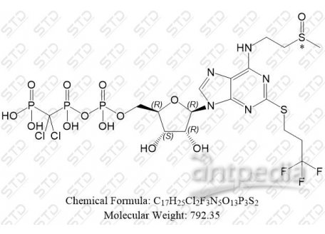 坎格雷洛杂质13 1890216-14-4 C17H25Cl2F3N5O13P3S2