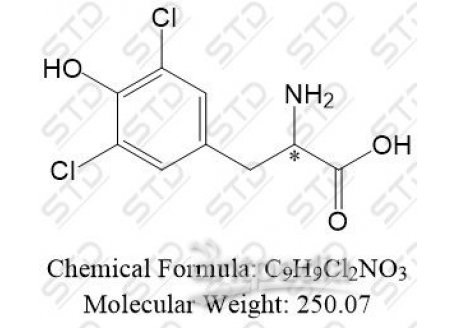 酪氨酸杂质29 3387-87-9 C9H9Cl2NO3