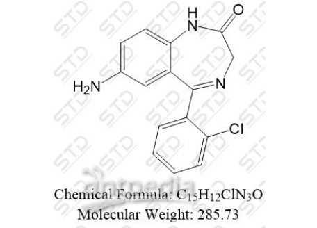 劳拉西泮杂质17 4959-17-5 C15H12ClN3O