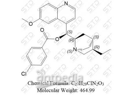 奎尼丁杂质30 113162-02-0  C27H29ClN2O3