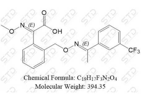 肟菌酯杂质2 (肟菌酯酸) 252913-85-2 C19H17F3N2O4