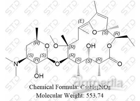 克拉霉素杂质47 130320-82-0 C30H51NO8