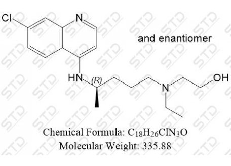 羟基氯喹 单体 118-42-3 C18H26ClN3O