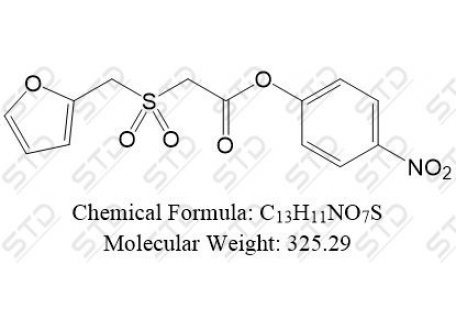 拉呋替丁杂质18 163802-30-0 C13H11NO7S
