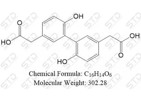 联苯乙酸杂质46 60091-17-0 C16H14O6