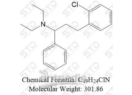 马来酸氯苯那敏杂质31 100427-85-8 C19H24ClN