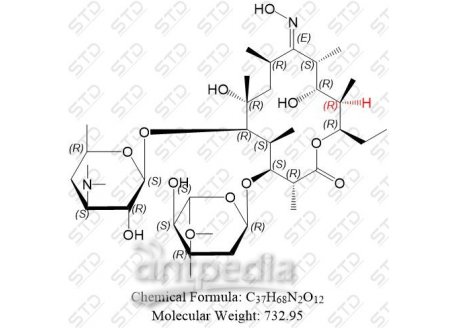 罗红霉素杂质20 51820-81-6 C37H68N2O12