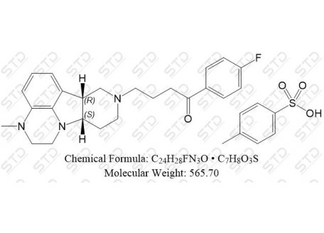 卢美哌隆 对甲苯磺酸盐 1187020-80-9 C24H28FN3O • C7H8O3S