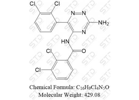 拉莫三嗪杂质33 2250242-15-8 C16H9Cl4N5O