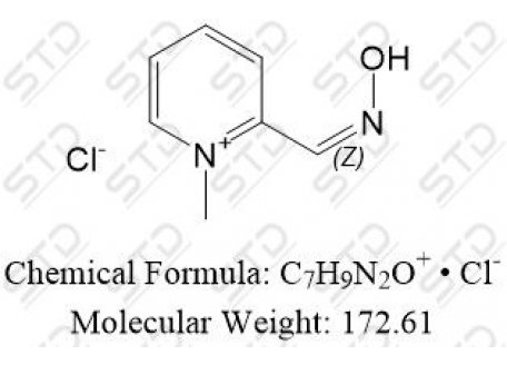 氯解磷定杂质4  氯化物 13698-37-8 C7H9N2O+ • Cl-