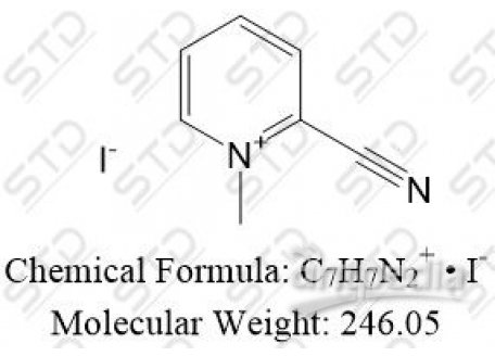 氯解磷定杂质9 3785-03-3 C7H7N2+ • I-